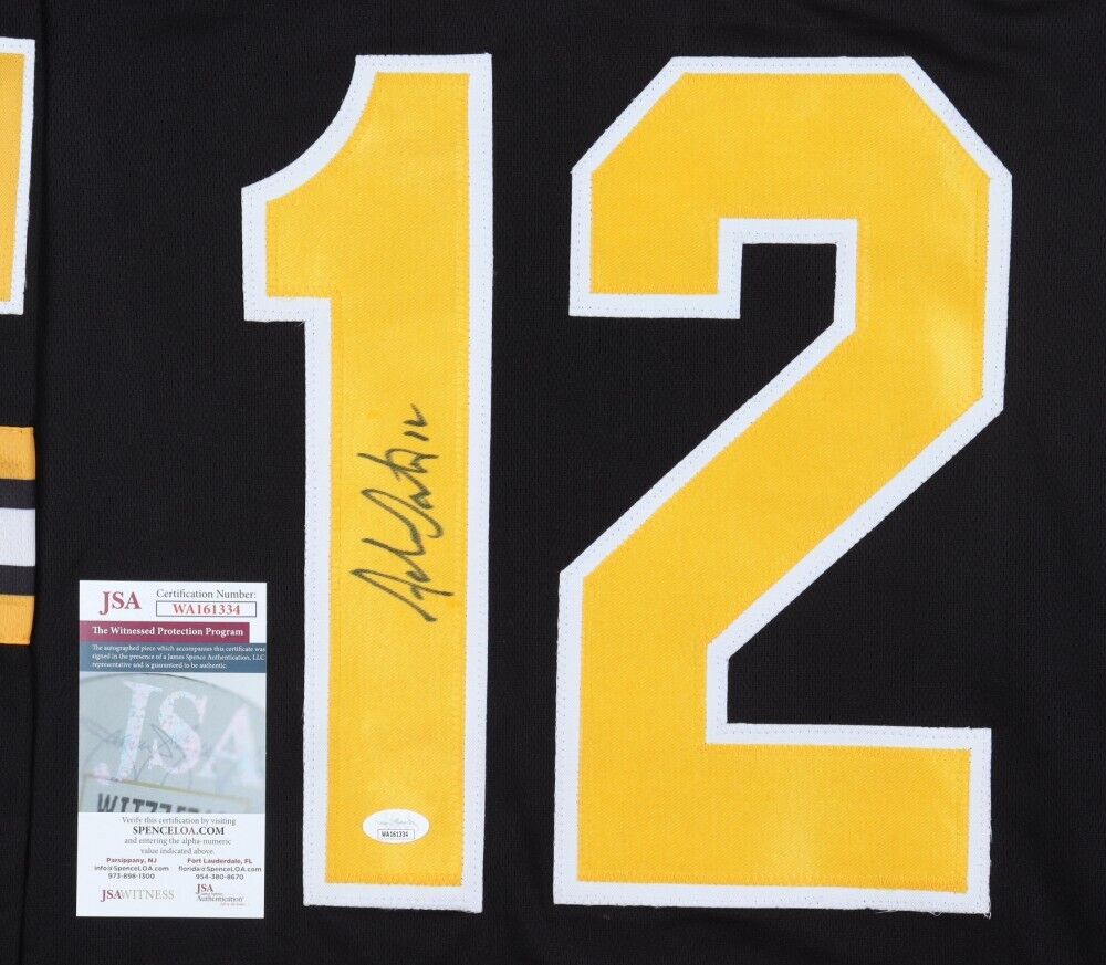 Adam Oates Signed Boston Bruins Jersey (JSA COA) NHL Career 1985–2004 / HOF 2012