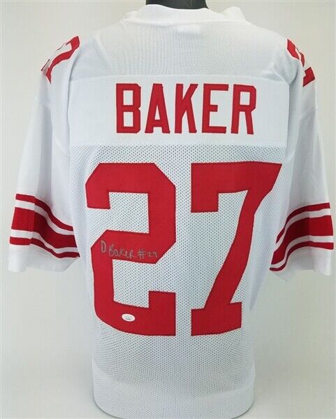 Deandre Baker Signed New York Giants Jersey (JSA COA) 2019 1st Round Pick / D.B.