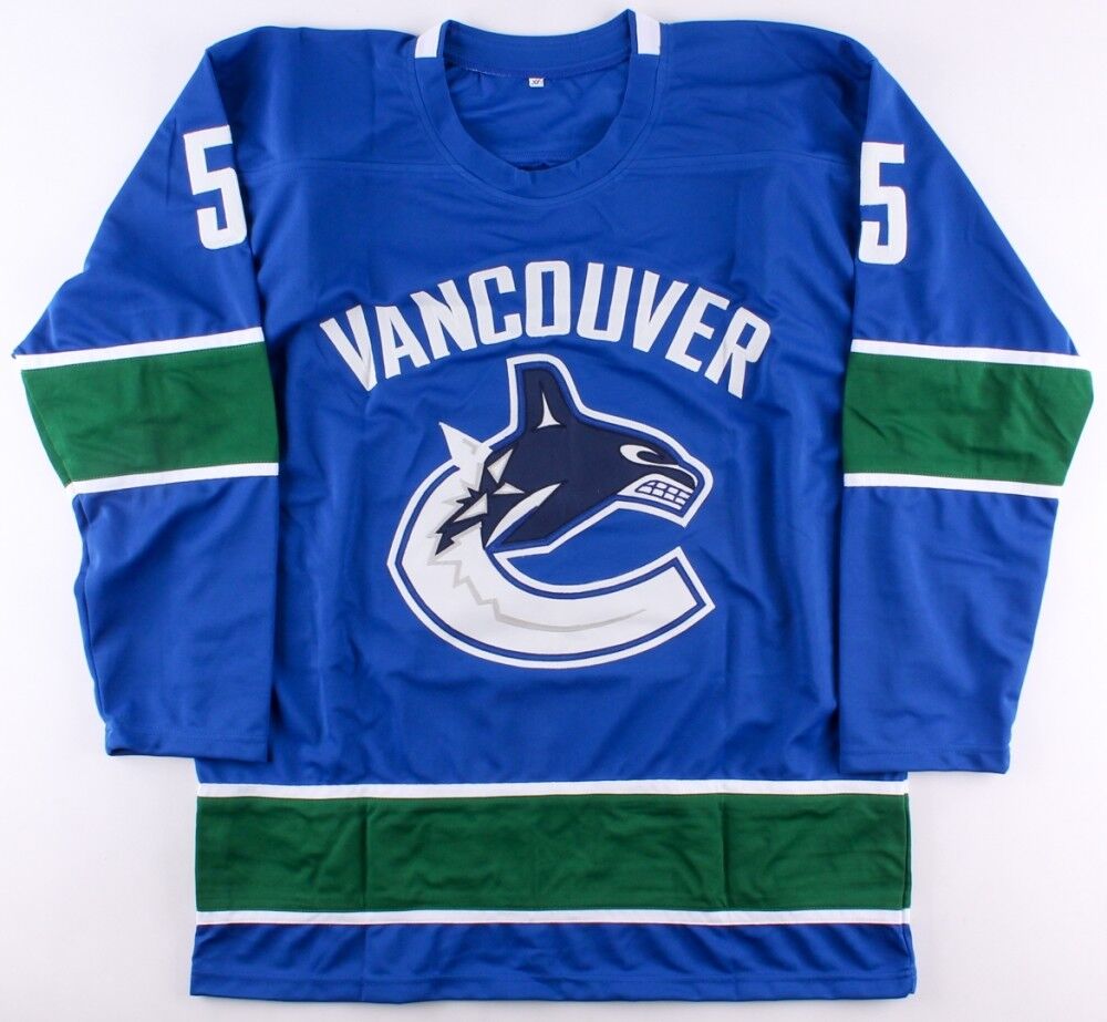 Alex Biega Signed Canucks Jersey (Beckett COA) Playing career 2010–present