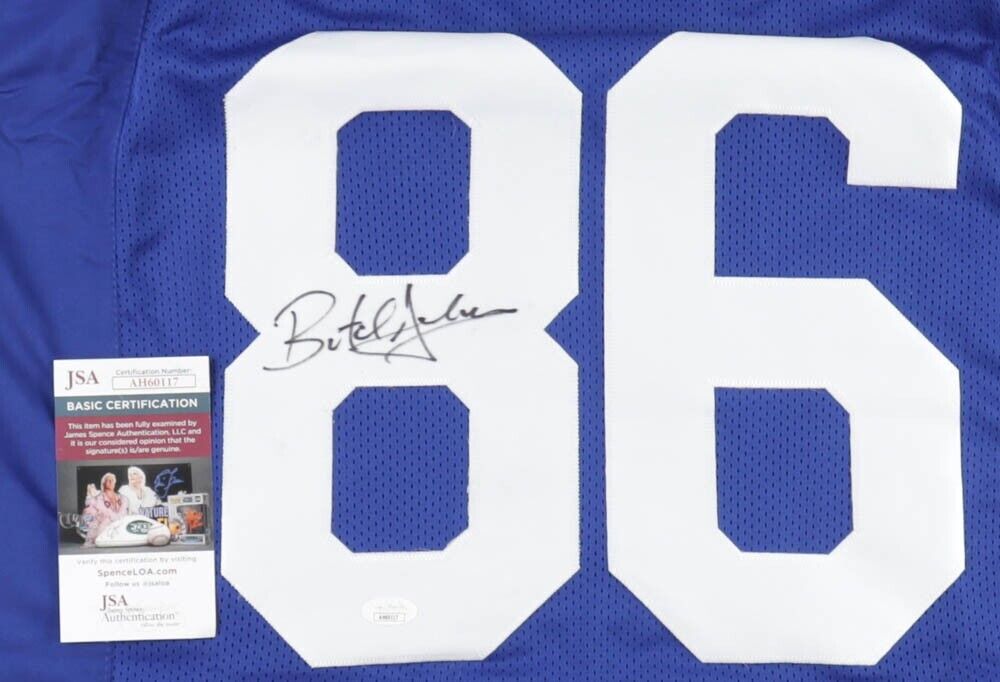 Butch Johnson Signed Dallas Cowboys Jersey (JSA COA) Super Bowl XII Champion W.R