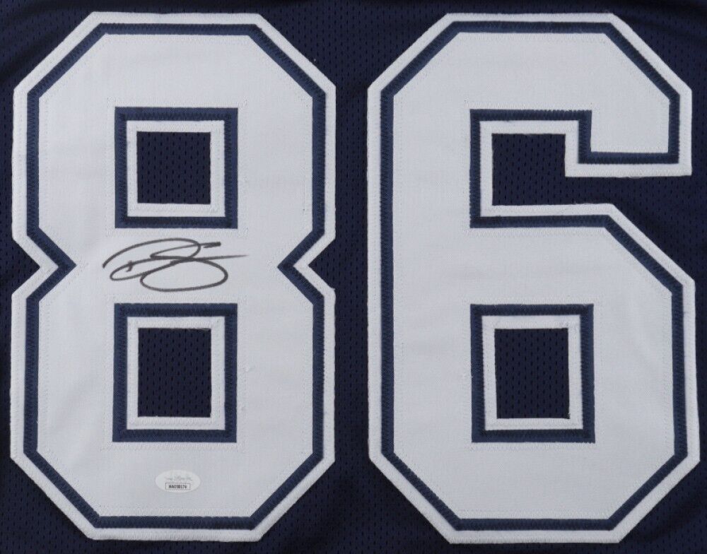 Dalton Schultz Signed Dallas Cowboys Jersey (JSA COA) Ex-Stanford Tight End