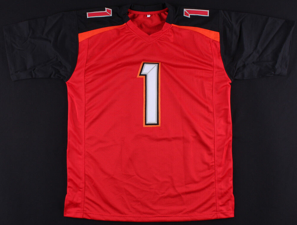 Dirk Koetter Signed Buccaneers Jersey (Beckett COA) Tampa Bay Bucs Head Coach