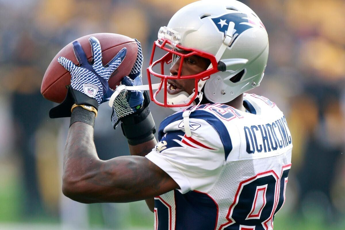 Chad Ochocinco Johnson Signed New England Patriot Jersey (PSA COA) 8xPro Bowl WR