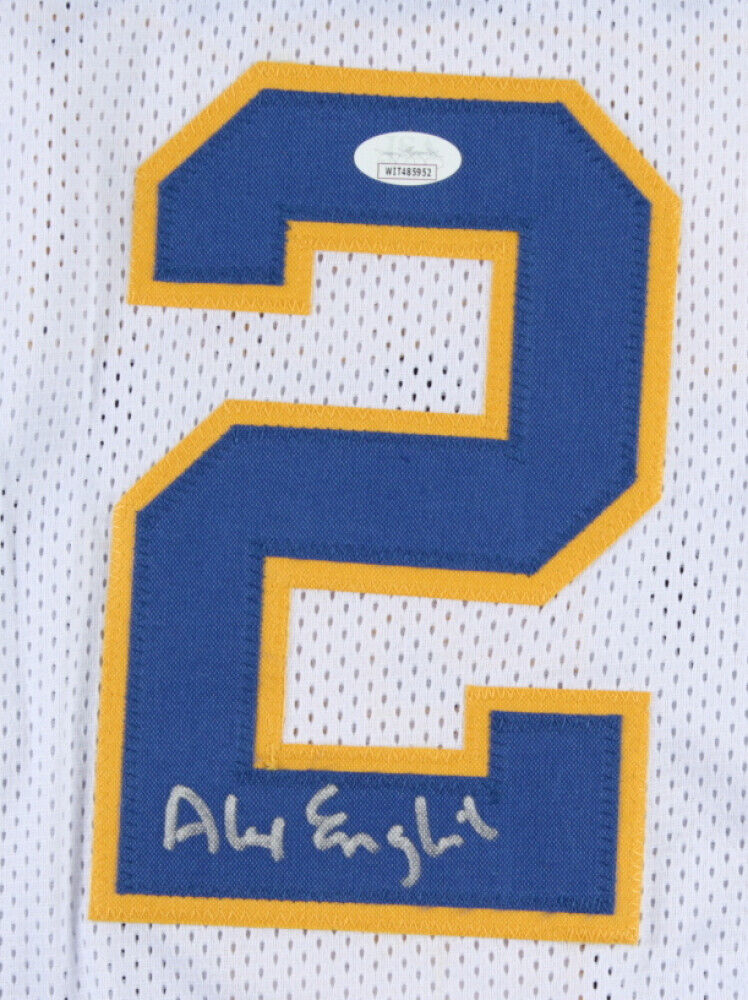Alex English Signed Denver Nuggets Jersey (JSA COA) 8x NBA All-Star (1982–1989)