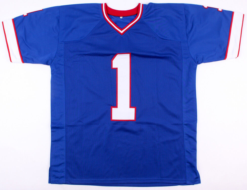 Marv Levy Signed Bills Jersey Inscribed "HOF '01" (JSA COA) 4x Super Bowl Coach