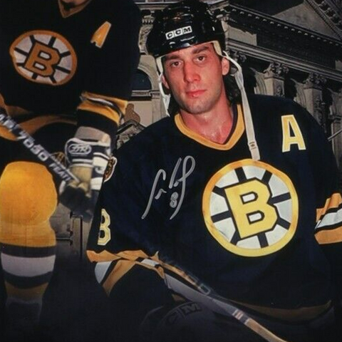 Cam Neely Signed Boston Bruins 16x20 Photo (PSA COA) 5xNHL All Star Right Winger