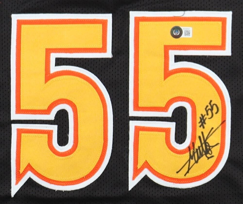 Dikembe Mutombo Signed Denver Nuggets Jersey (Beckett) 8xNBA All Star Center