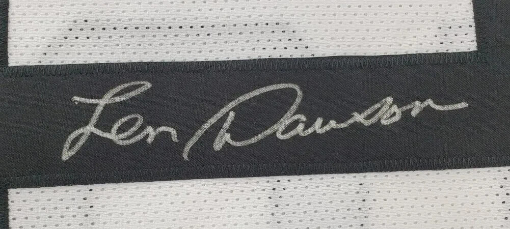 Len Dawson Signed Purdue Boilermakers Jersey (JSA COA) Super Bowl IV Champ & MVP