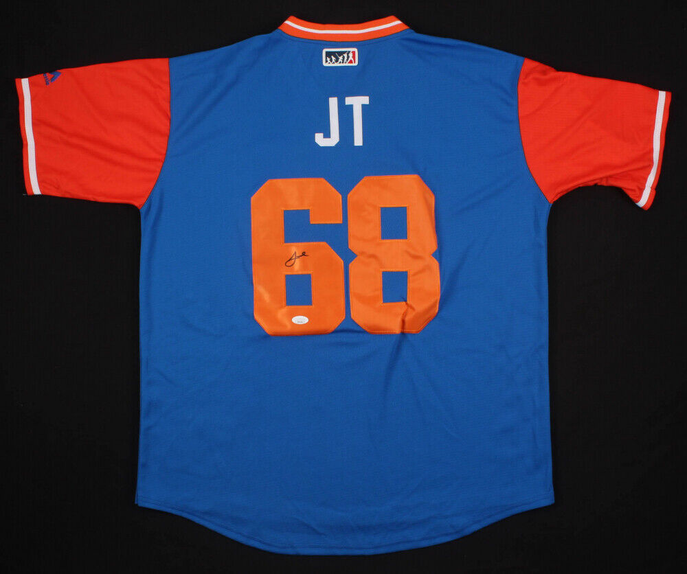 Jeff McNeil Signed New York Mets Majestic MLB Jersey (JSA COA) Players Weekend