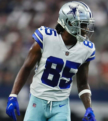 Noah Brown Signed Dallas Cowboys Mini Helmet (Players Ink) Former Ohio State W.R