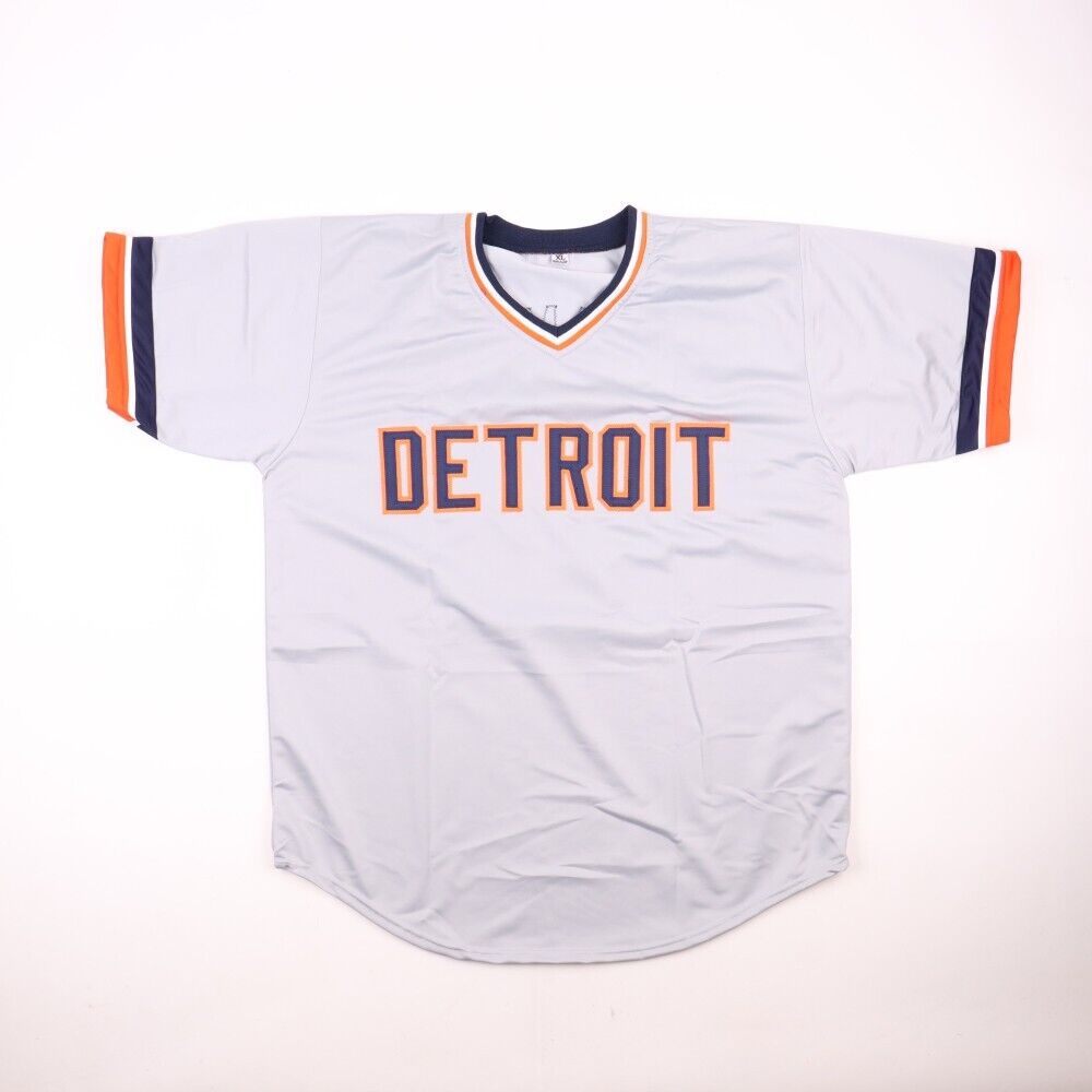 Alan Trammell Signed Detroit Tigers Jersey (JSA) 19 Year Tiger Shortstop / HOF