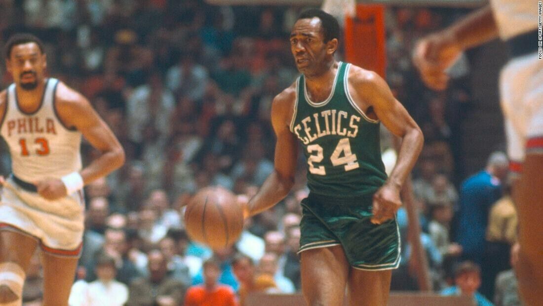 Sam Jones Signed Boston Celtics Jersey (JSA COA) Hall of Fame 2018 /Died in 2021