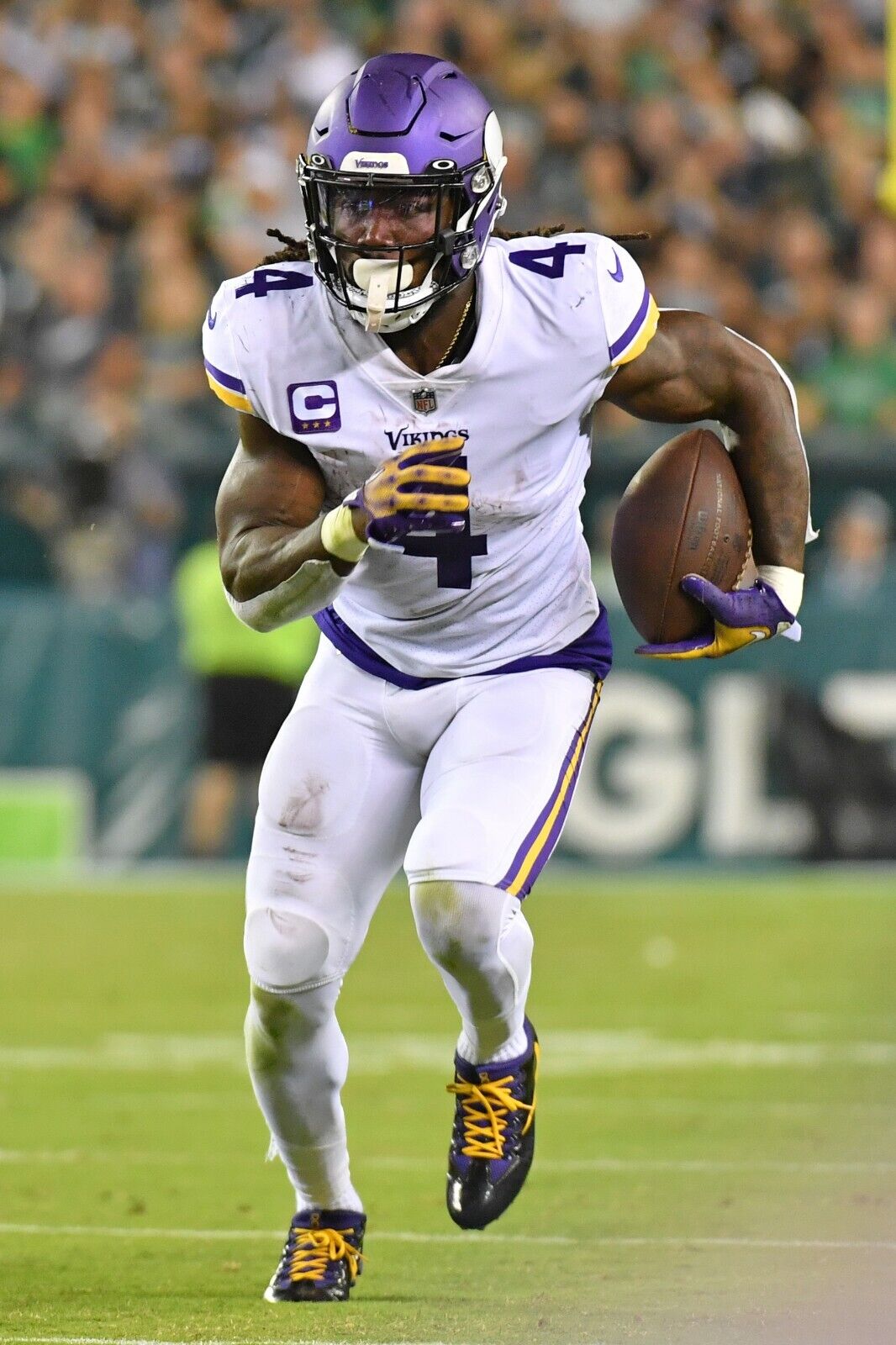 Dalvin Cook Signed Minnesota Viking Mini Helmet (Beckett) 3xPro Bowl Runnin Back
