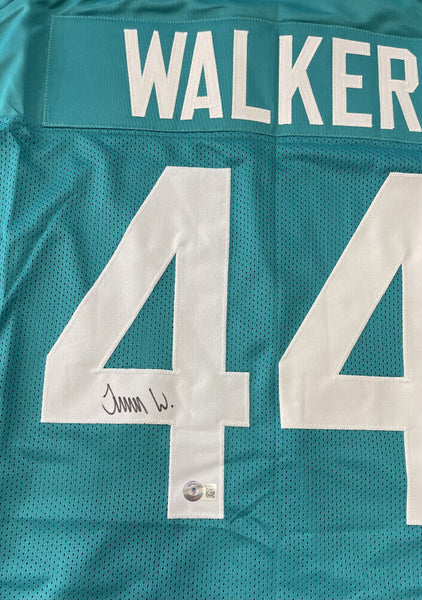 Travon Walker Autographed Jacksonville Jaguars Deluxe Framed Black Jersey -  BAS