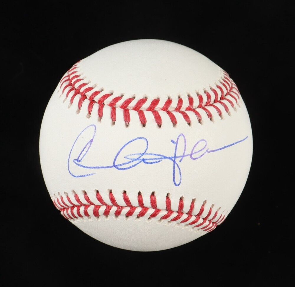 Charlie Sheen (Wild Thing Vaughn) Signed Baseball (JSA) 1989 Movie: Major League