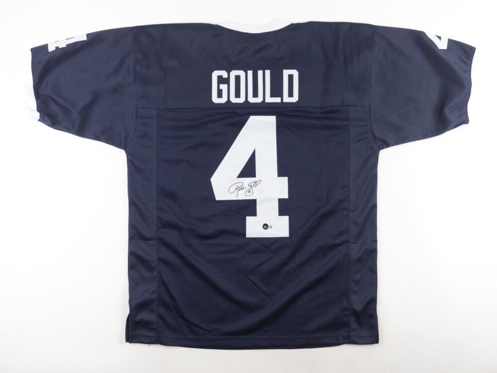 Robbie Gould Signed Jersey (Beckett) Signed Penn State Jersey (Beckett) Kicker