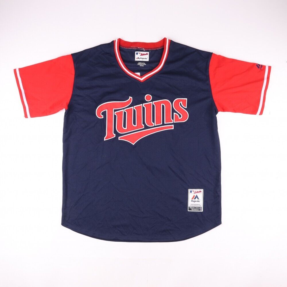 Hector Santiago Signed Minnesota Twin Bull Doze Jersey Inscribed "Bulldog" (JSA)
