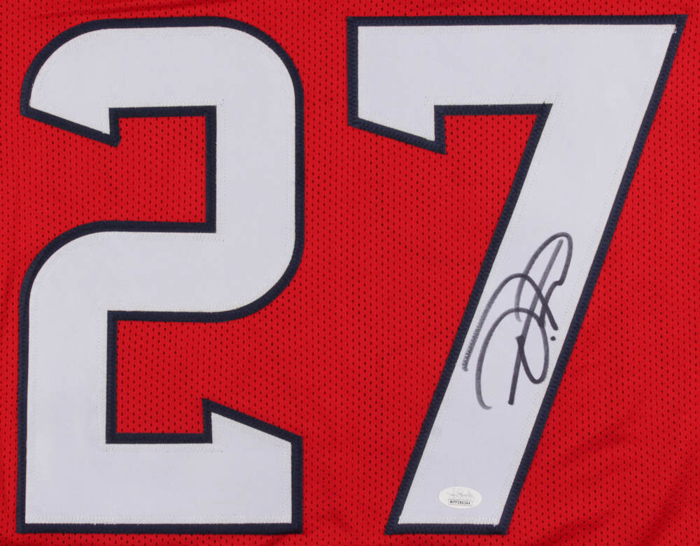D'Onta Foreman Signed Texans Jersey (JSA COA) 2017 3rd Rd Pick Running Back