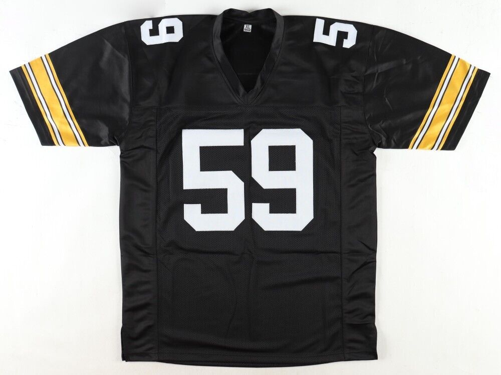Jack Ham Signed Pittsburgh Steelers Jersey Inscribed "HOF 88" (JSA) Linebacker