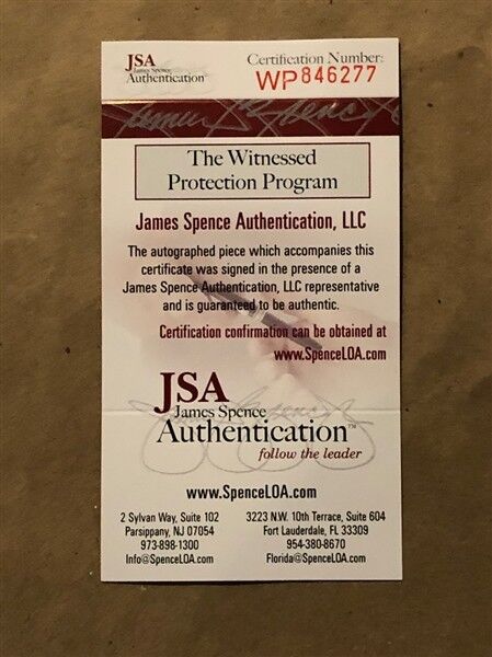 Vince Papale "Invincible" Signed Eagles Custom Jersey Framed Display (JSA COA)