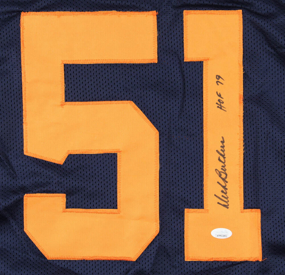 Dick Butkus Signed Chicago Bears Color Rush Jersey (JSA Hologram) 8×Pro Bowl L.B