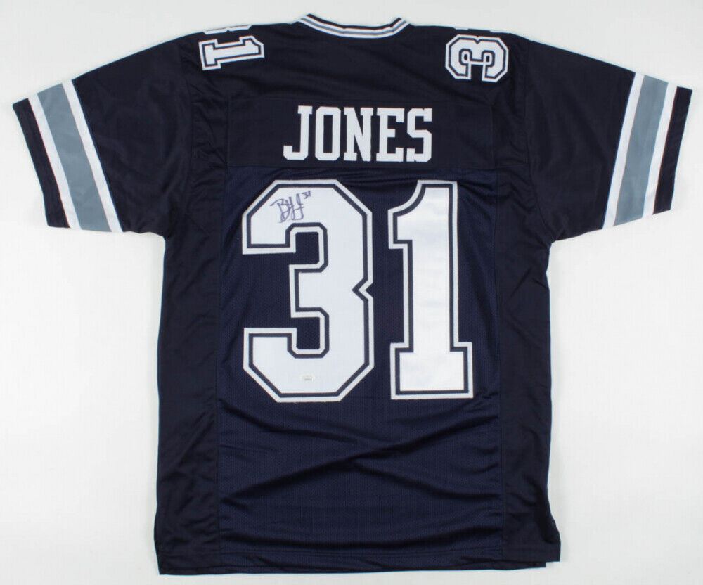 Byron Jones Signed Cowboys Jersey (JSA Hologram) Dallas 2015 1st Rnd Draft Pick
