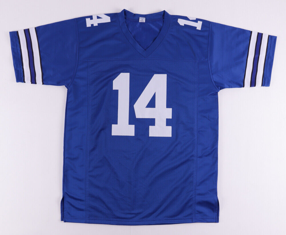 Craig Morton Signed Dallas Cowboys Jersey (Beckett Hologram) Super Bowl VI QB