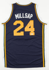 Paul Millsap Signed Utah Jazz Jersey (JSA COA) 2006 2nd Round Pick Power Forward