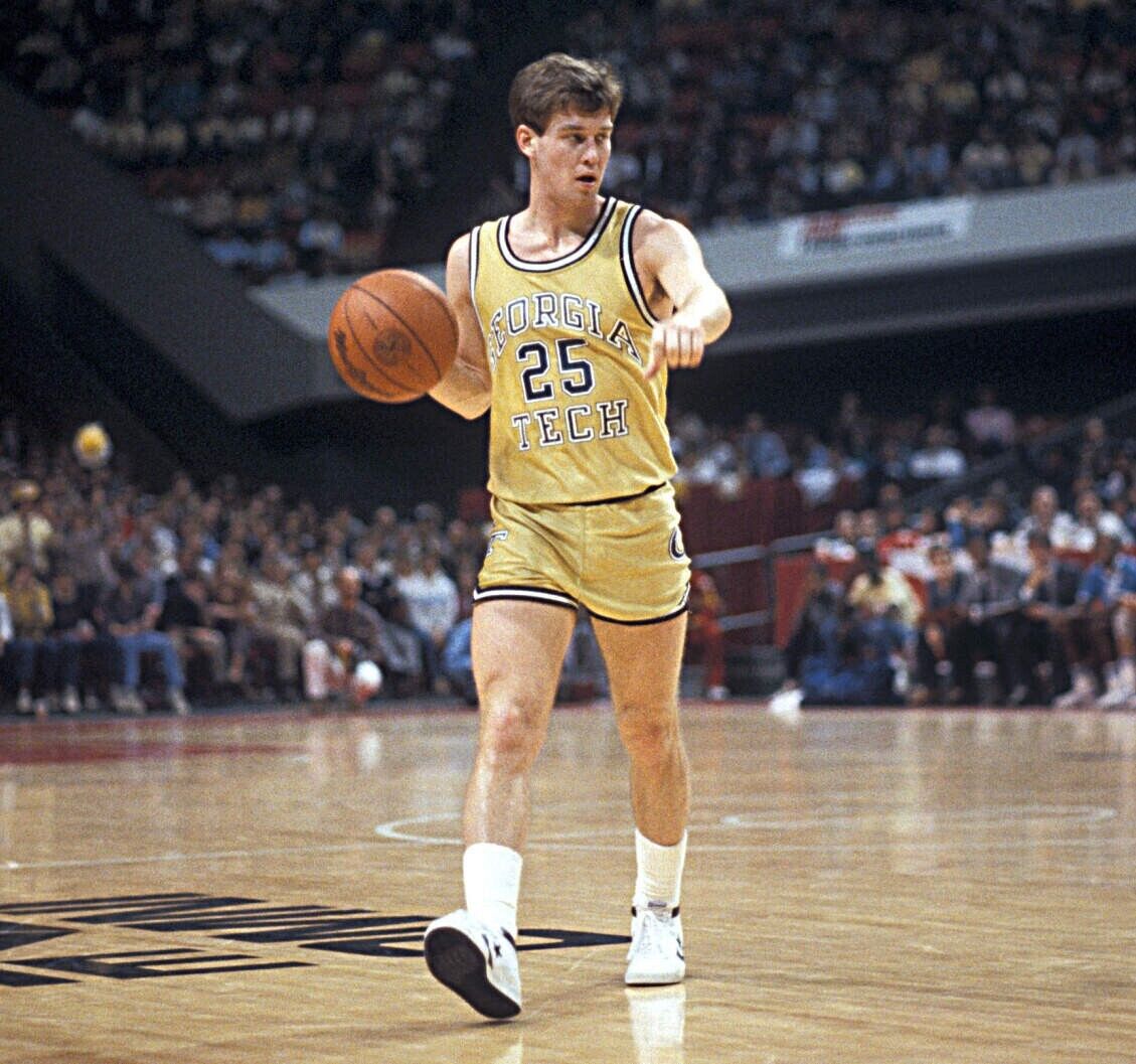 Mark Price Signed Georgia Tech Yellow Jackets Jersey (PSA COA) Cavalier All Star