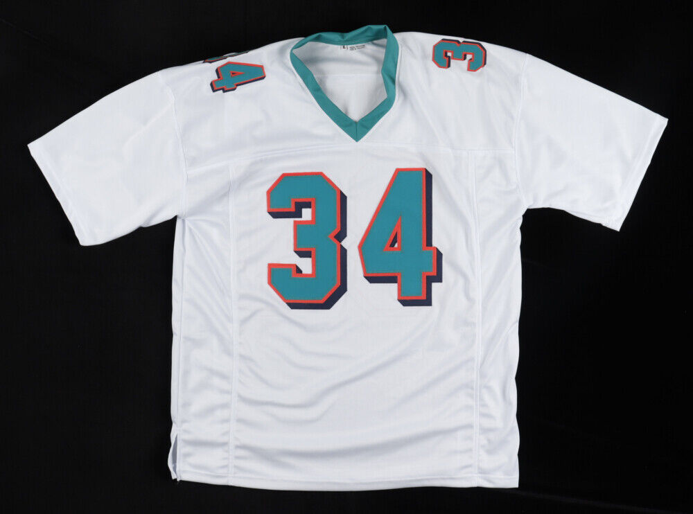 Ricky Williams Signed Miami Dolphins Jersey Inscribed "Puff Puff Run" (PSA COA)
