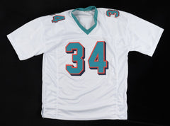 Ricky Williams Signed Miami Dolphins Jersey Inscribed "Puff Puff Run" (PSA COA)