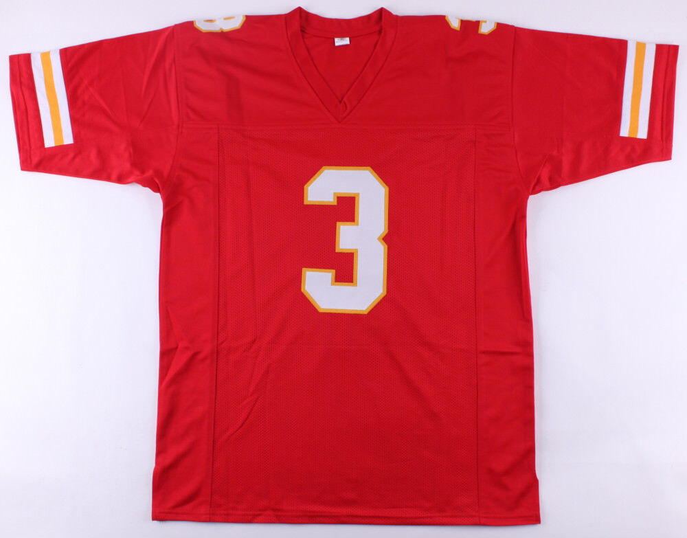 Jan Stenerud Signed Chiefs Jersey Inscribed "HOF 91" (JSA COA) 7x All Pro Kicker