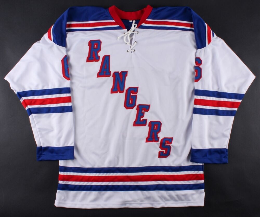 Dylan McIlrath Signed New York Rangers Jersey (First Class Autographs COA)