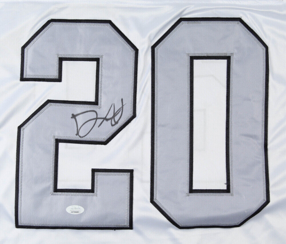 Damon Arnette Signed Vegas Raiders Jersey (JSA COA) 2020 1st Rd Pk  Ohio State