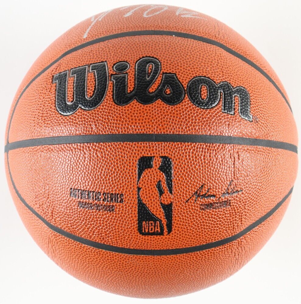 Dwight Howard Signed Spaulding NBA Basketball (PIA) Orlando Magic, L.A. Lakers