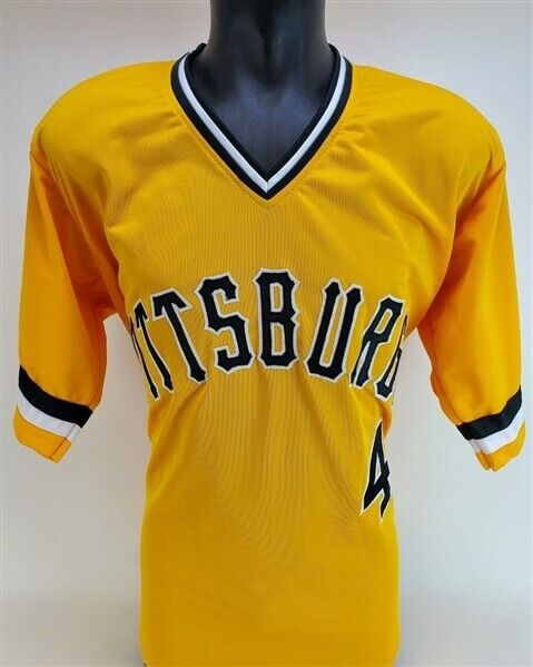 Dale Berra Signed Pittsburgh Pirates Jersey (Beckett) 1979 World Series Champion