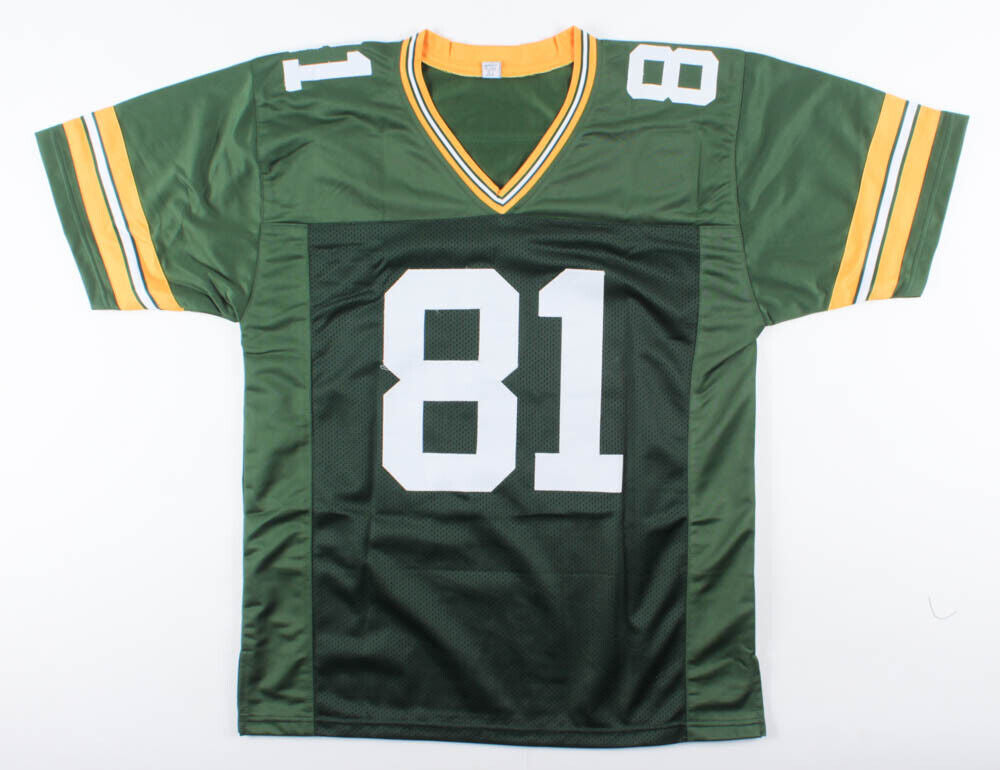 Desmond Howard Signed Green Bay Packers Jersey (Schwartz) Heisman Trophy 1991