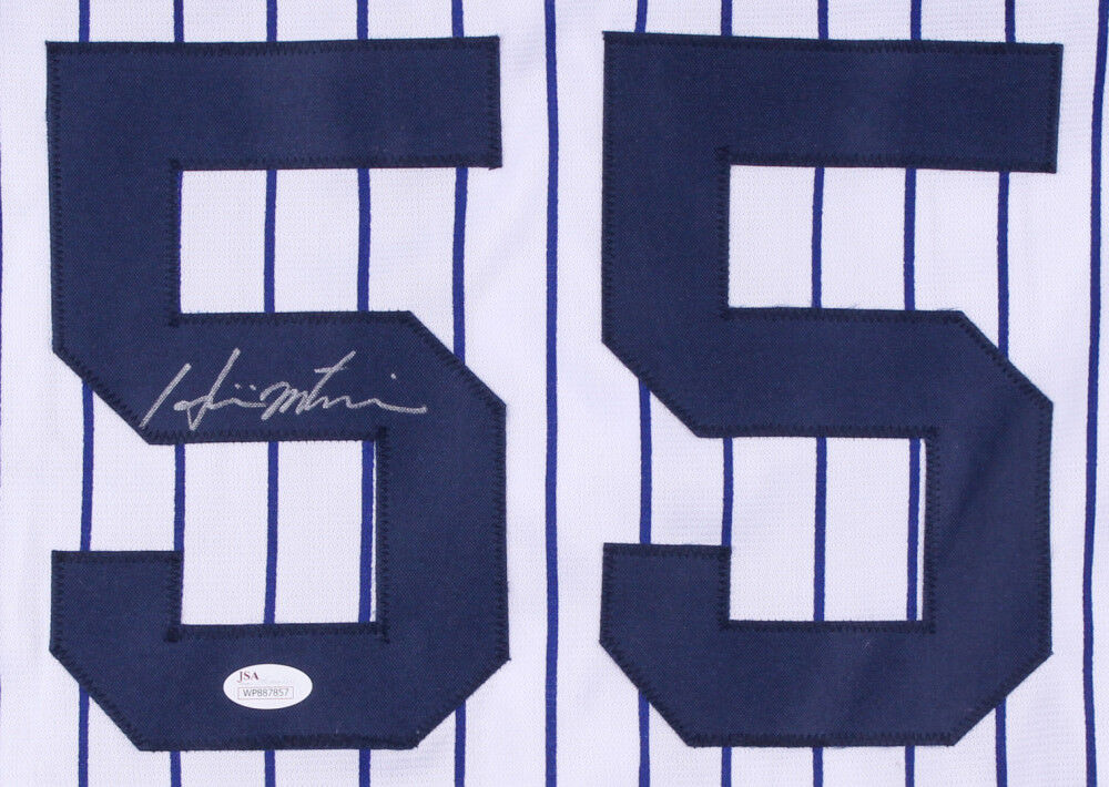 Hideki Matsui Signed New York Yankees Pinstriped Jersey (JSA COA) "Godzilla"