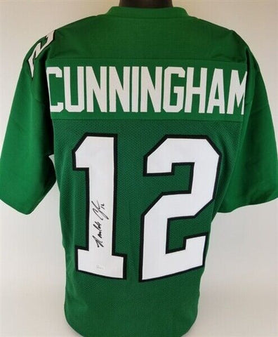 Randall Cunningham Signed Philadelphia Eagles Jersey (JSA COA) 4xPro Bowl Q.B.