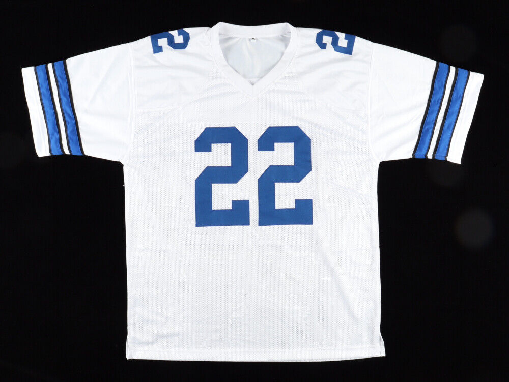 Emmitt Smith Signed Dallas Cowboys Jersey (Beckett) NFL All-Time Leading Rusher