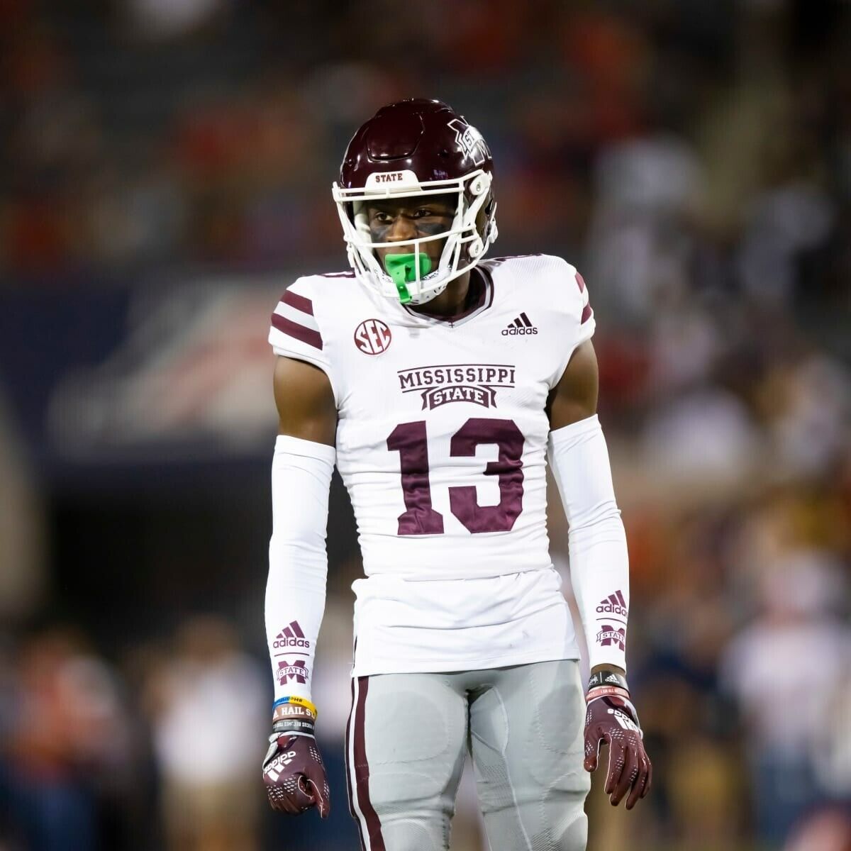Emmanuel Forbes Jr Signed Mississippi State Bulldogs Jersey (JSA COA) Running Bk