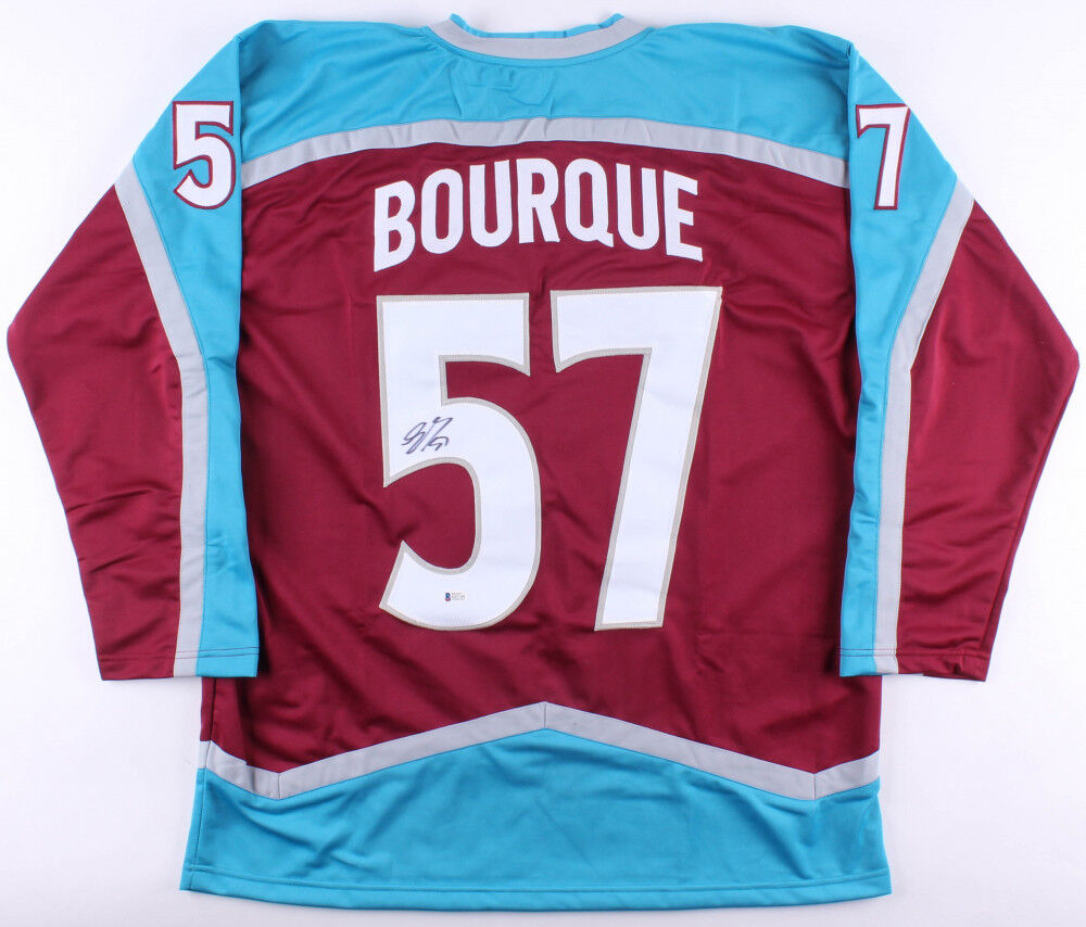 Gabriel Bourque Signed Avalanche Jersey (Beckett) Playing career 2010–present