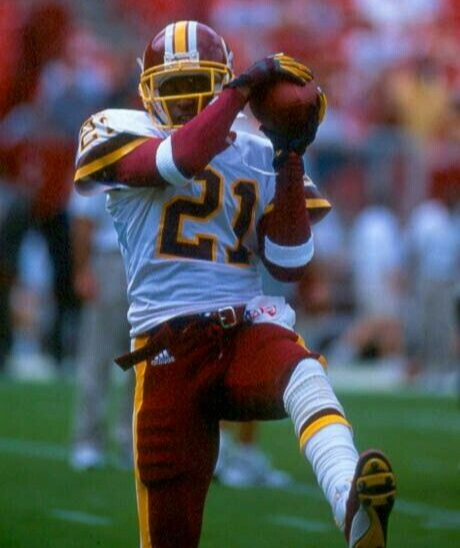 Deion Sanders Signed Washington Redskins Jersey (Beckett COA) All Pro Def. Back