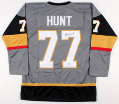 Brad Hunt Signed Golden Knights Jersey (Beckett COA) NHL Career 2012–present