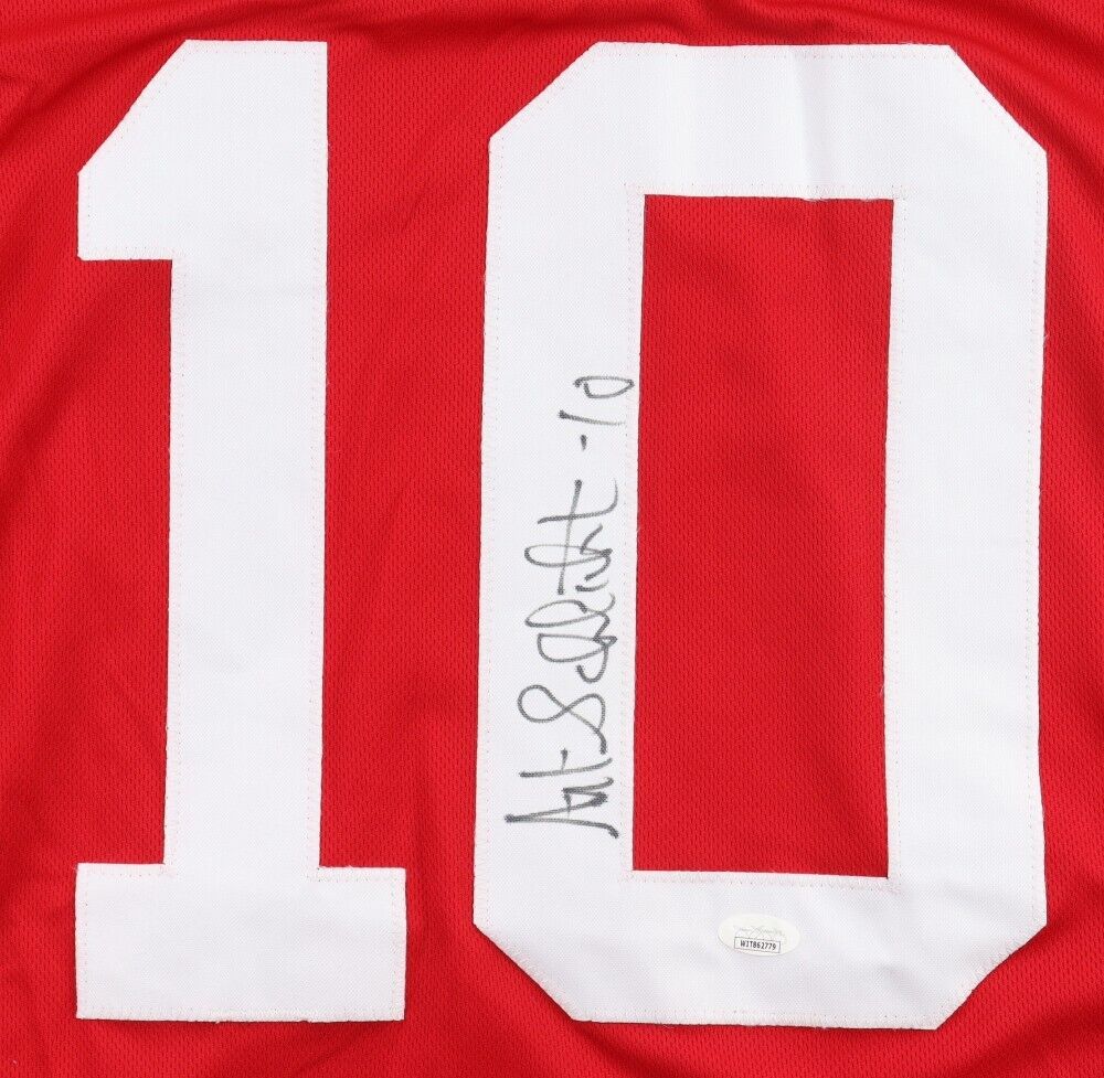Art Schlichter Signed Ohio State Buckeyes Jersey (JSA) OSU Quarterback 1978-1981