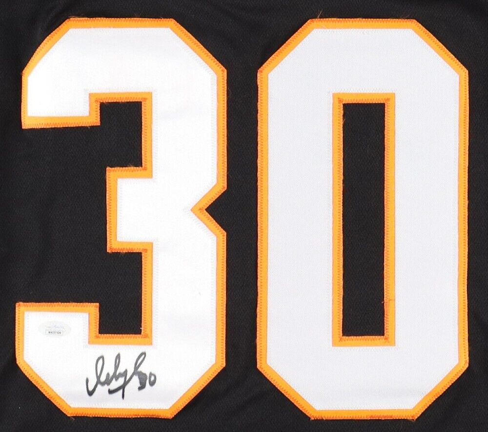 Ickey Woods Signed Cincinnati Bengals Pro Cut Jersey (JSA) Super Bowl XXIII R.B.