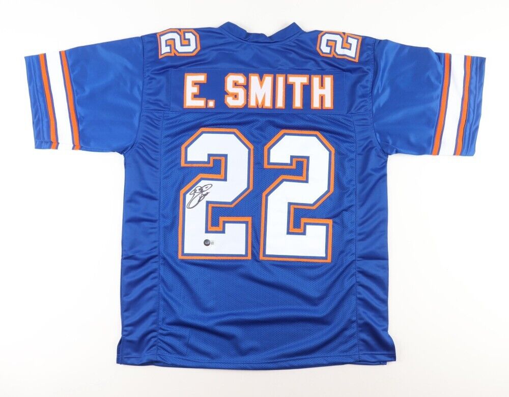 Emmitt Smith Signed Florida Gator Jersey (Beckett) NFL All-Time Leading Rusher