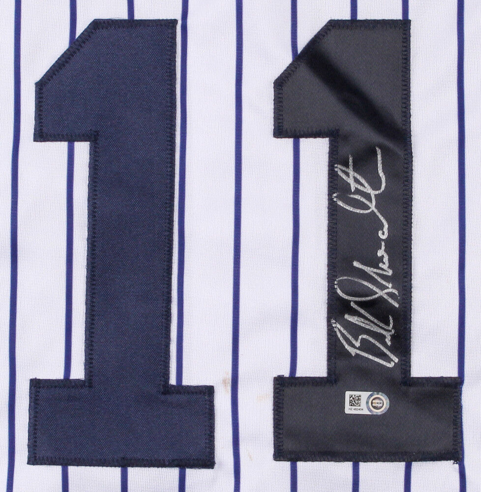 Buck Showalter Signed NY Yankees Jersey (MLB Hologram) 3×AL Manager of the Year