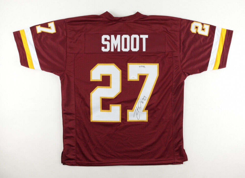 Fred Smoot Signed Washington Redskins Jersey Inscrbd "HTTR" (JSA COA) Cornerback