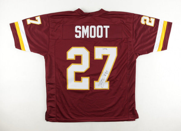 Vintage Adidas Fred Smoot Washington Redskins Jersey Adult Mens XL Signed  Retro